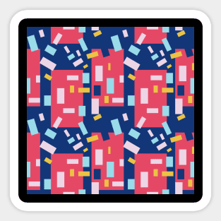 abstract geometric design for your creativity Sticker